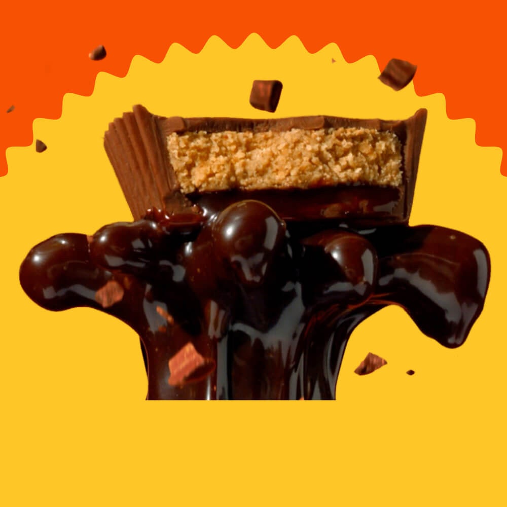 reeses chocolate lava milk chocolate peanut butter cup