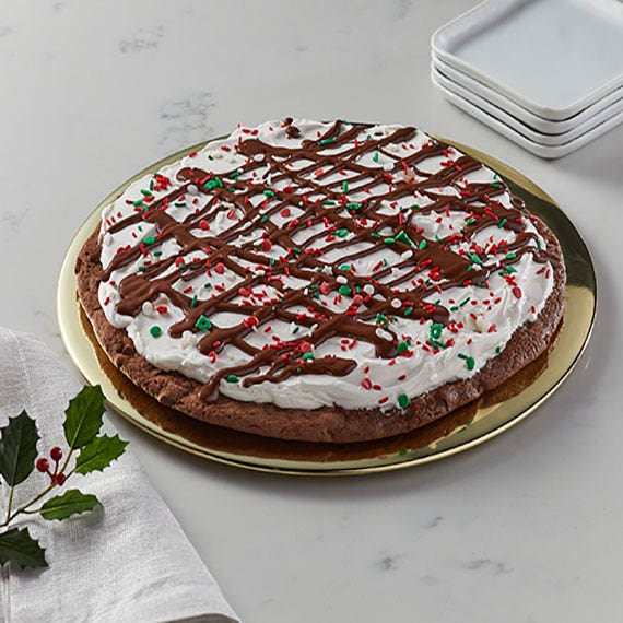 Christmas Cookie Pizza A Pizza for Dessert!