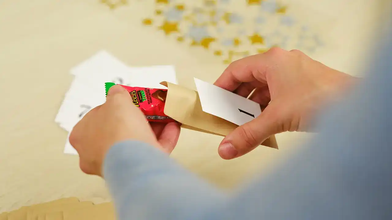 fill with candy