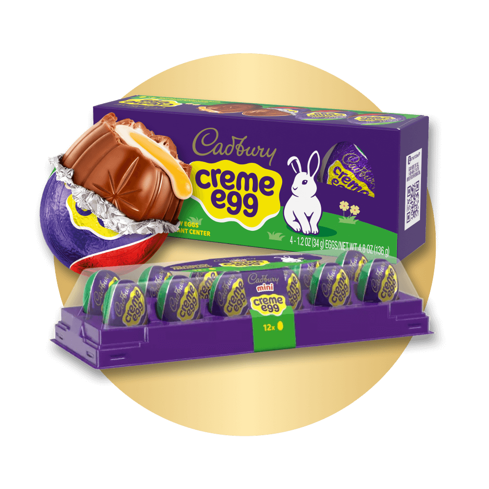 cadbury creme egg carton