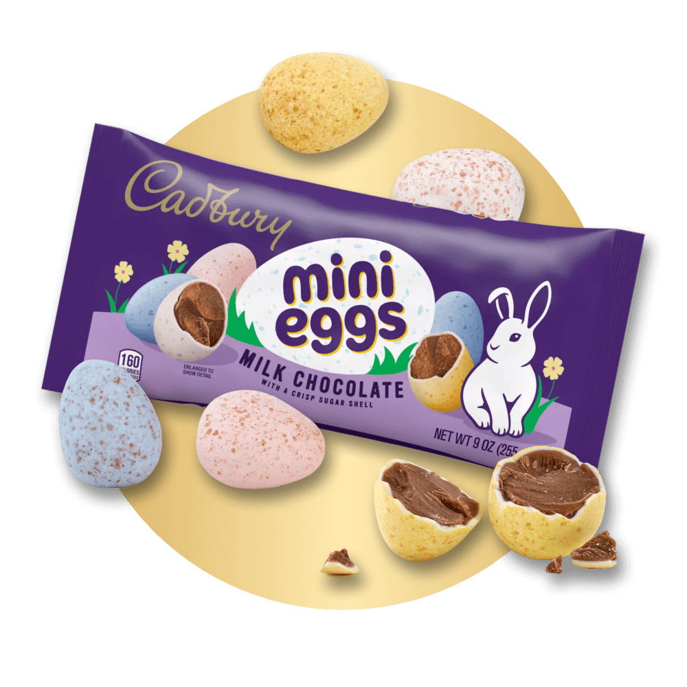 bag of cadbury mini eggs