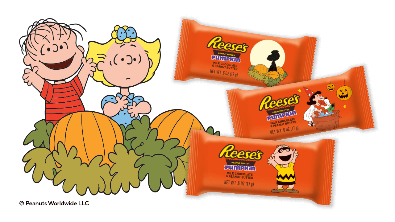 charlie brown great pumpkin reeses cups