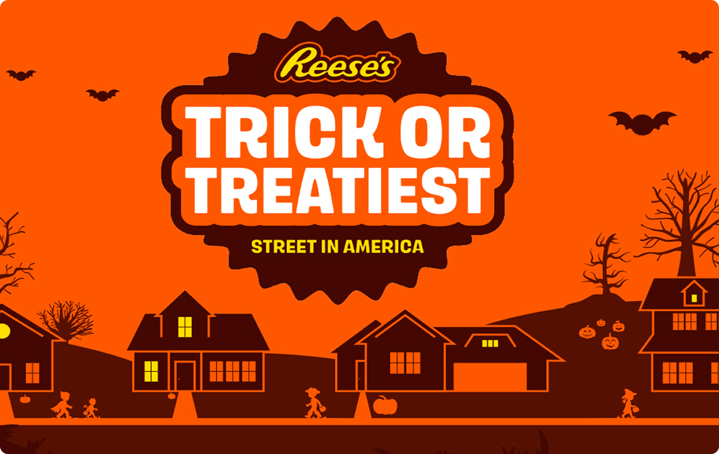reeses trick or treatiest street in america