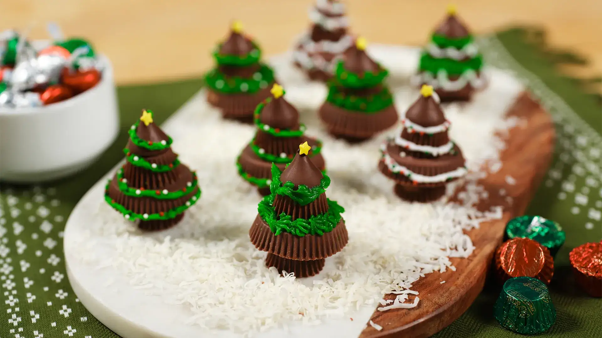 hersheys chocolate candy trees